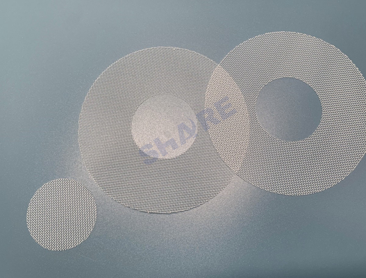 20 Mesh 900 Micron Nylon Mesh Filter Disc Cutted In Customized Diameter Shape