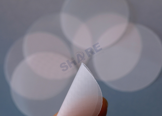 70 Micron Pore Size Polyamide Nylon Filter Mesh Used To Capture Coarse Particles In Waste Water