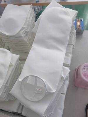 Polyester Felt 1 Micron Filter Bag Size 1#, 7*16 Inch, Best for General Purpose, Water-based Fluids, Mild Chemicals, Coatings