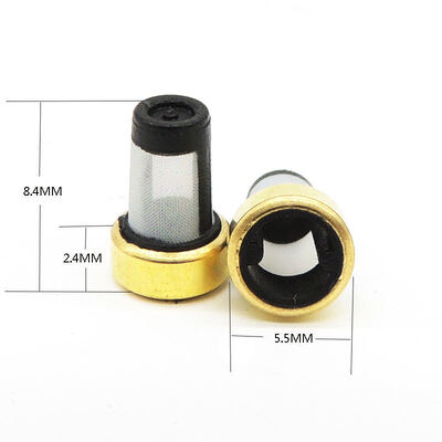 5.5x2.4x8.4mm Injector Fuel Filter for Universal Auto Engineer Nozzle Basket Kit Replacement