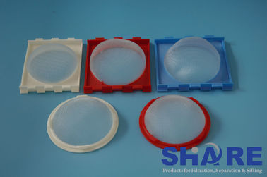 Round Shape Nylon Filter Mesh Proofer Cups Various PP Plastic Frame Color Available